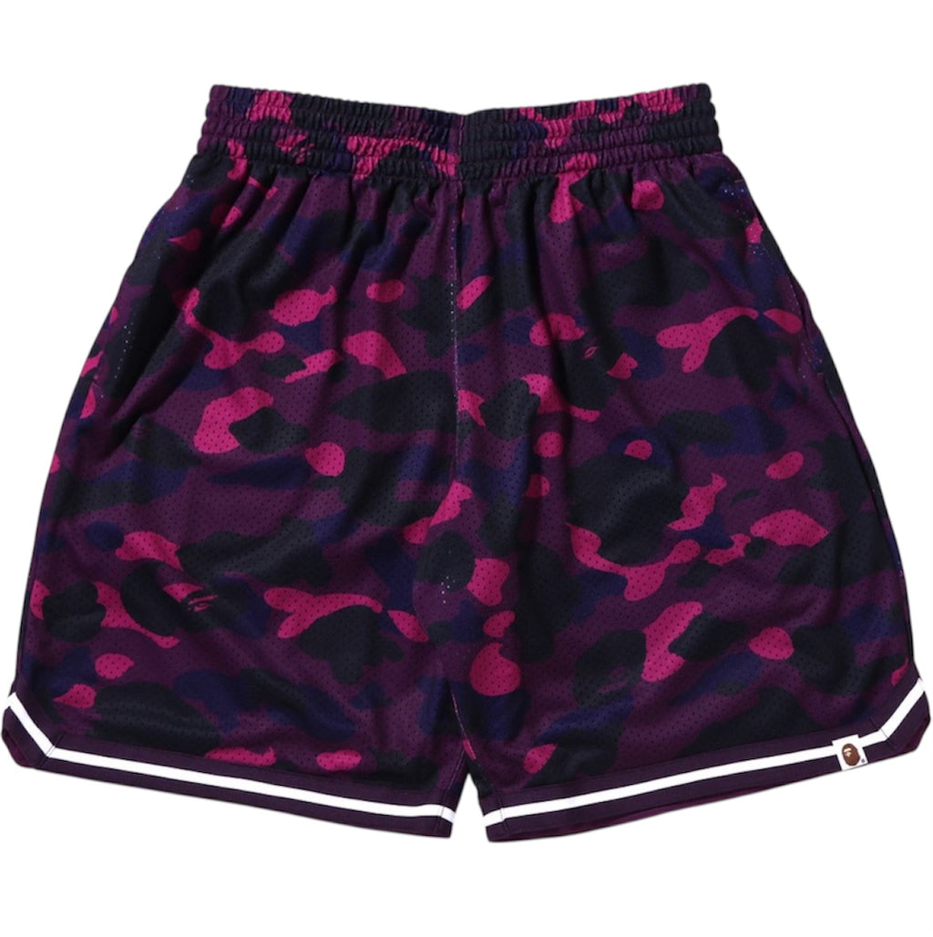 BAPE Camo Shorts Camo Wide Fit PURPLE