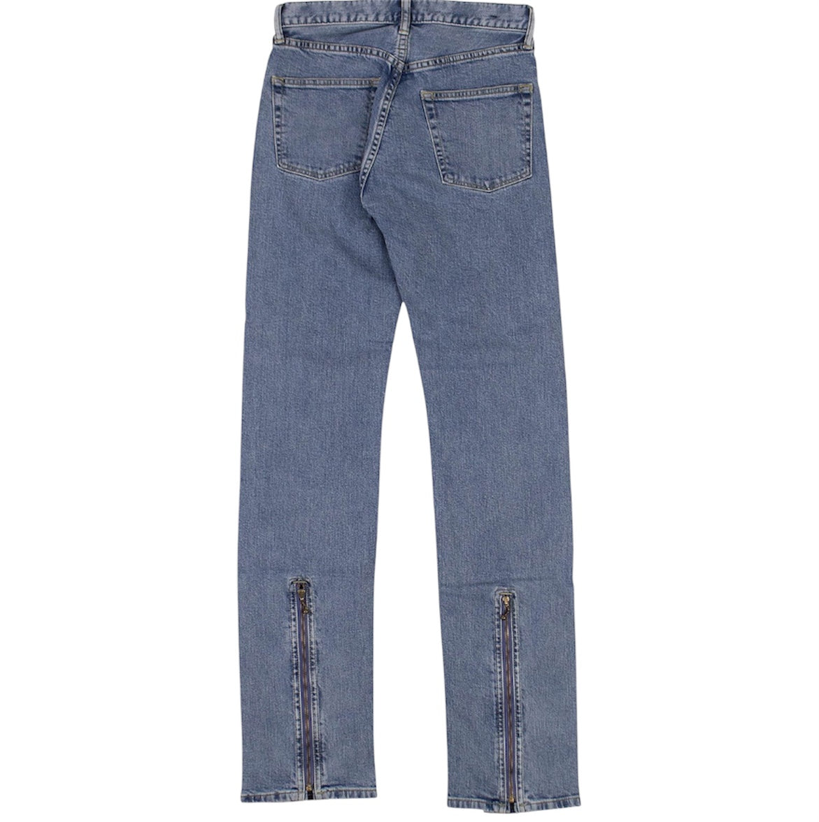 Vlone Zipper Jeans 'Blue'