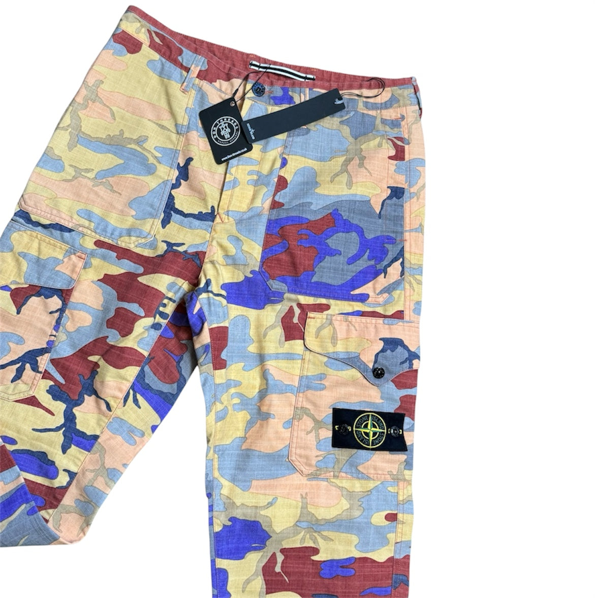 Stone Island Heritage Camo Cargo Trousers
