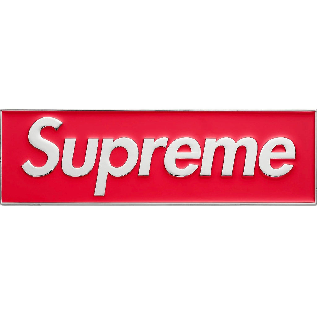 Supreme Box Logo Car Emblem