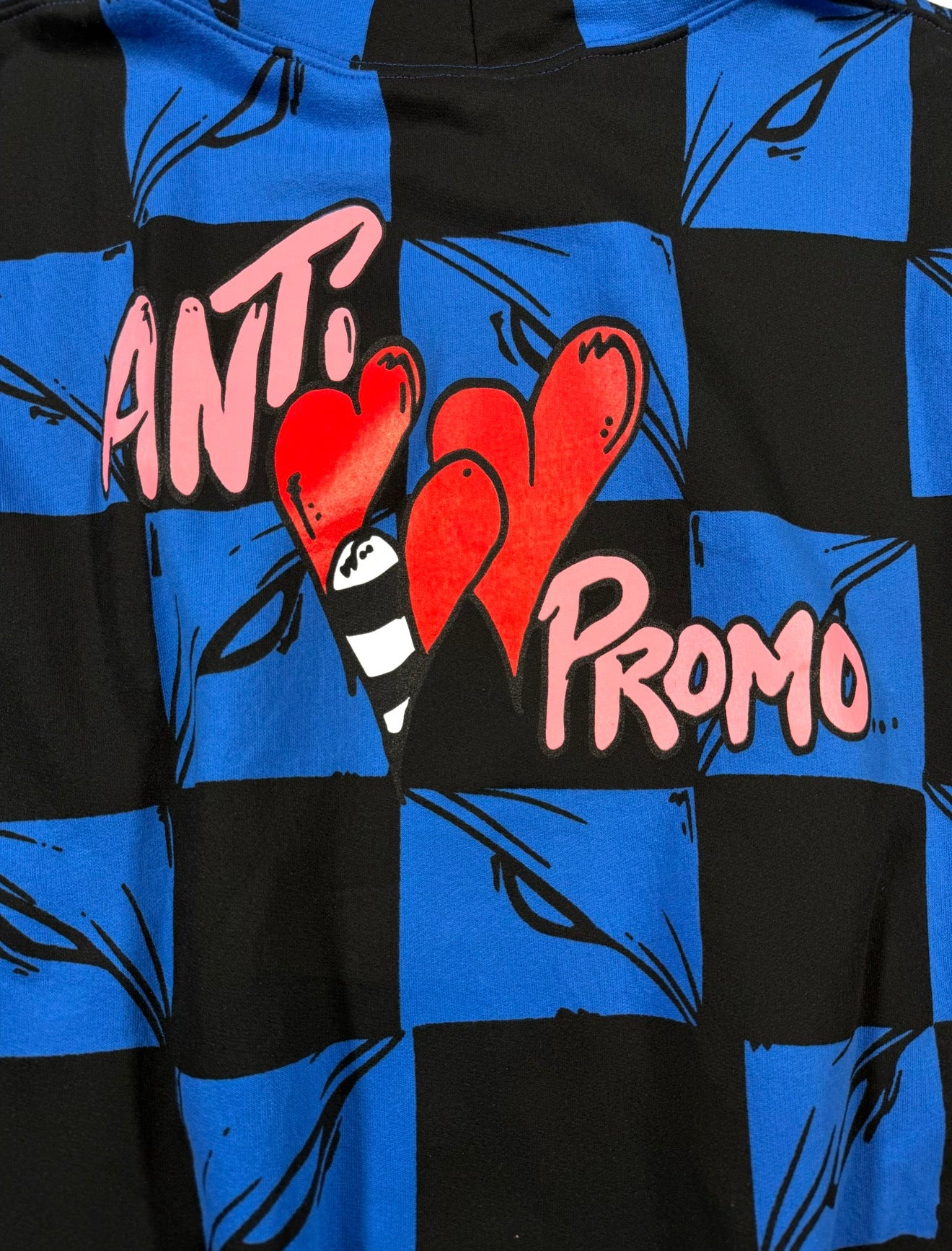 Blue Anti Promo Hoodie Matty Boy