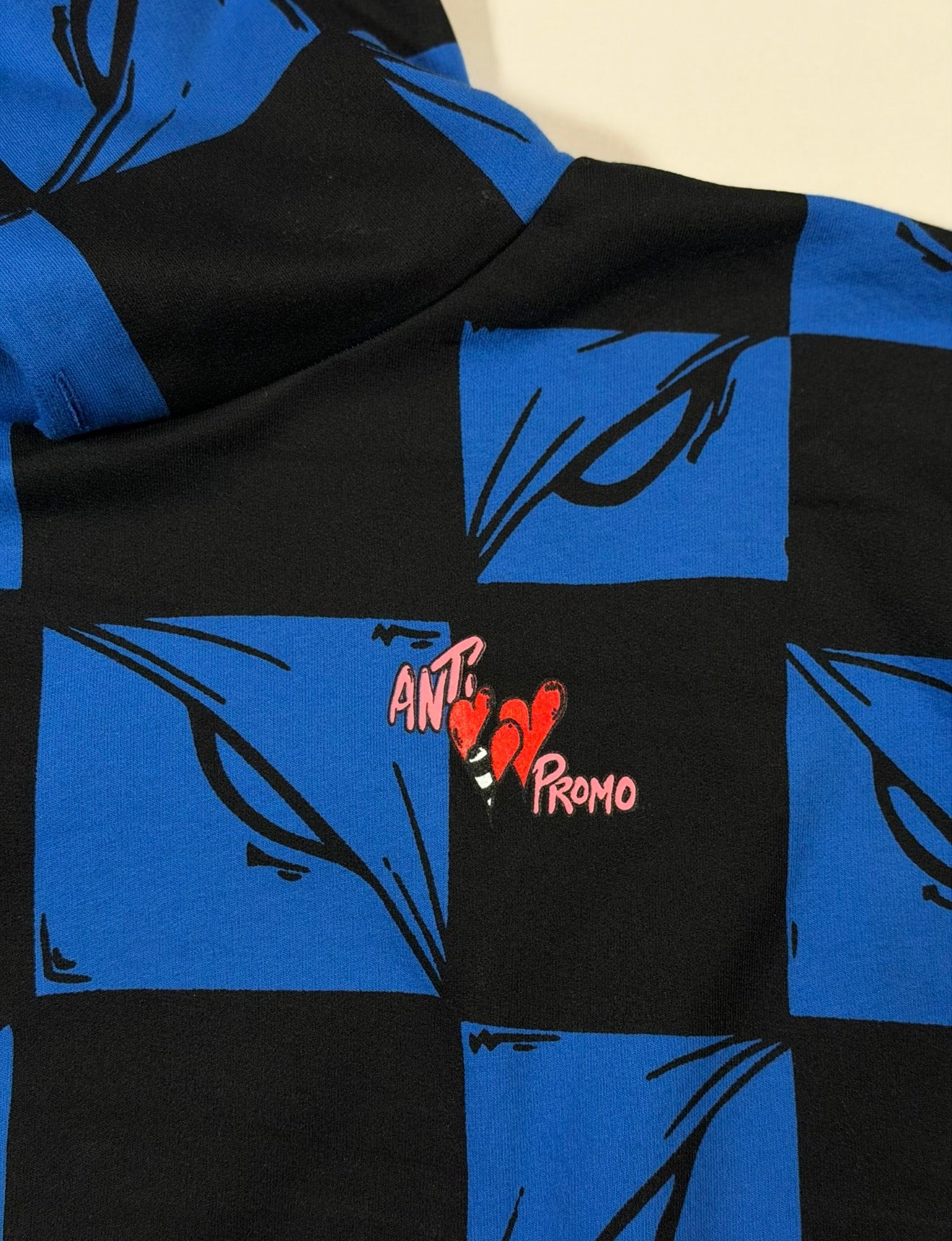 Blue Anti Promo Hoodie Matty Boy