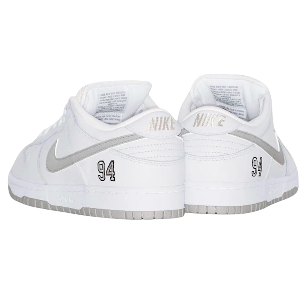 Supreme®/Nike SB Dunk White